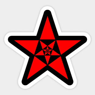 Pentagram Inception Sticker